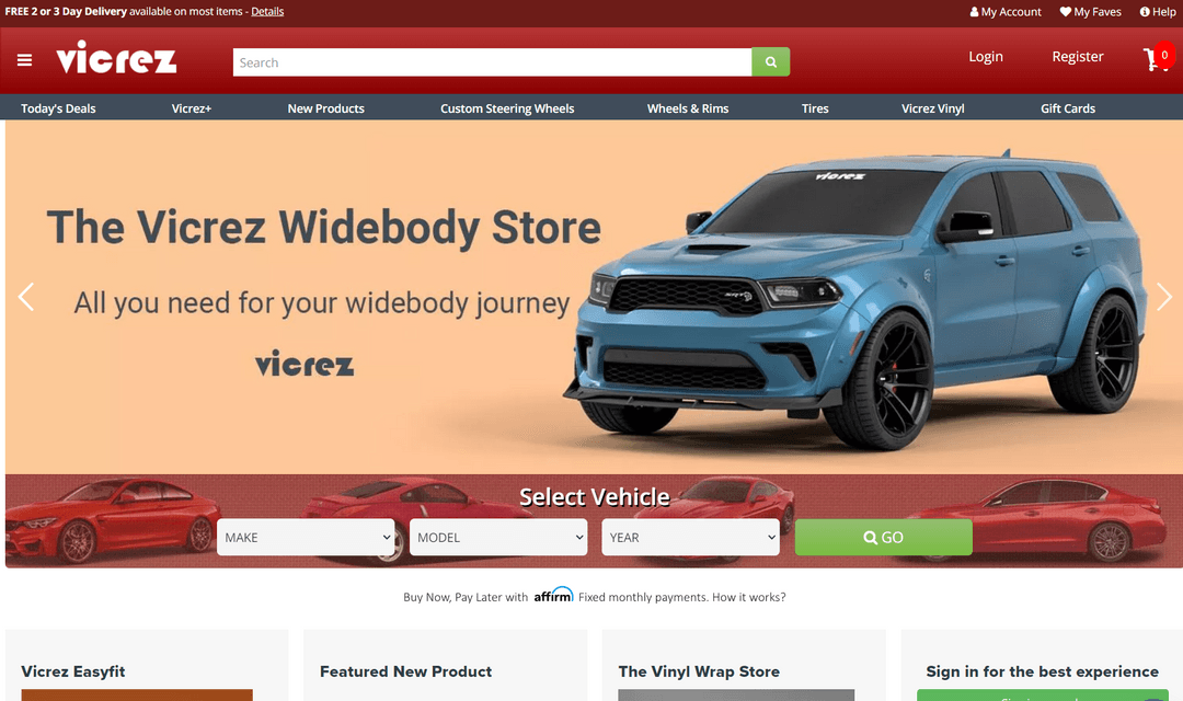 Get your car sponsored by CarSponsors and build your dream car
